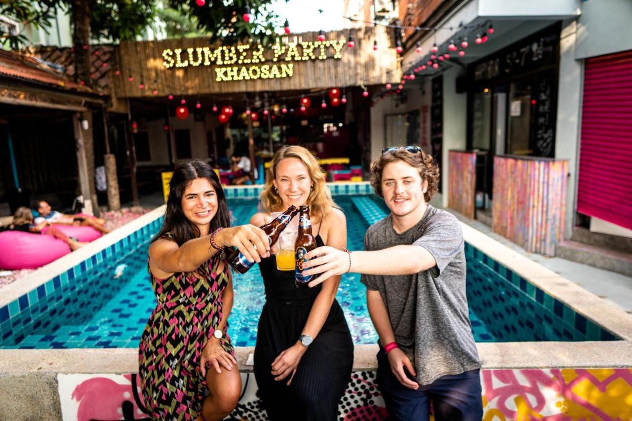 Slumber Party Bangkok Khaosan Exterior foto